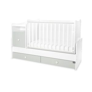 ТРАНСФОРМИРАЩО ЛЕГЛО TREND PLUS NEW 70/160см. , БЯЛО/MILKY GREEN