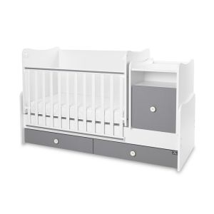 ТРАНСФОРМИРАЩО ЛЕГЛО TREND PLUS NEW 70/160см. , БЯЛО/STONE GREY
