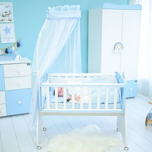 МИНИ КОШАРА-ЛЮЛКА FIRST DREAMS , БЯЛА/MILKY GREEN NEW