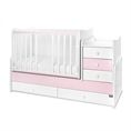 ТРАНСФОРМИРАЩО ЛЕГЛО MAXI PLUS NEW 70/160см. , БЯЛО/ORCHID PINK