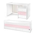 ТРАНСФОРМИРАЩО ЛЕГЛО MAXI PLUS NEW 70/160см. , БЯЛО/ORCHID PINK