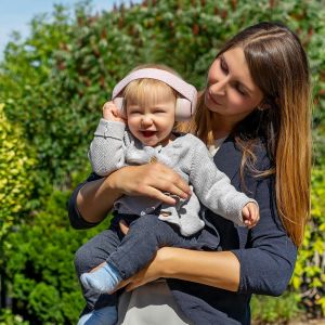 Бебешки антифон капсули Reer SilentGuard Baby, Розов