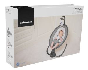 Електрическа люлка Twiddle Grey
