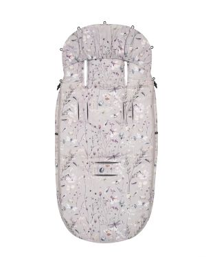 Чувалче за количка Luxury , Dreamy Fields Grey