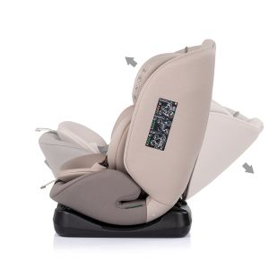 CHIPOLINO - МОНДИАЛ i-size 360 - Стол за кола от 40 до 150см. ЛАТЕ