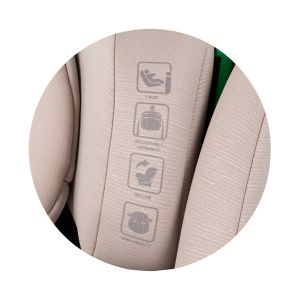 CHIPOLINO - МОНДИАЛ i-size 360 - Стол за кола от 40 до 150см. ЛАТЕ