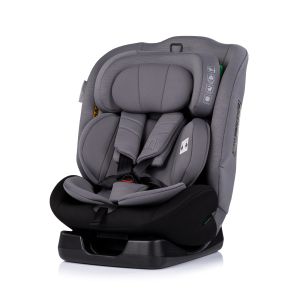 CHIPOLINO - МОНДИАЛ i-size 360 - Стол за кола от 40 до 150см. ТЪМНО СИВ