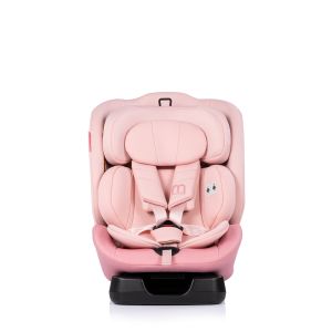 CHIPOLINO - МОНДИАЛ i-size 360 - Стол за кола от 40 до 150см. РОЗОВ
