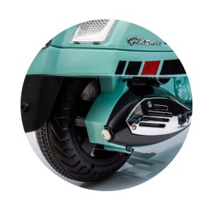 CHIPOLINO - ЕЛЕКТРИЧЕСКИ МОТОР VESPA GTS SUPER , ЗЕЛЕН