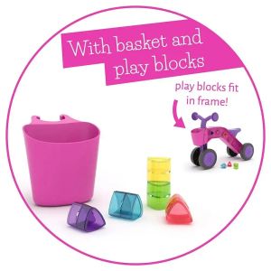 Chillafish ItsiBitsi Blocks CPIB02FUS четириколка FUCHSIA