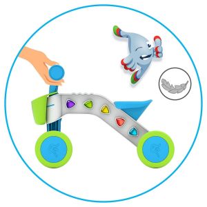 Chillafish ItsiBitsi Blocks CPIB02BLU четириколка синя