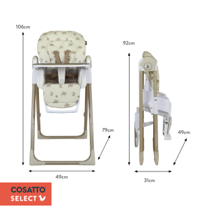 Cosatto CT5976 PIP 0+ LOLLOP столче за хранене