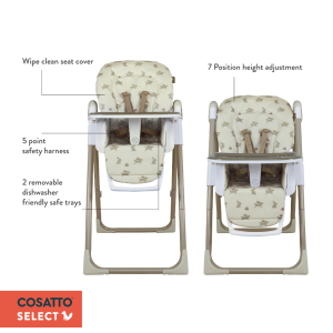 Cosatto CT5975 PIP 0+ BEEP BEEP столче за хранене