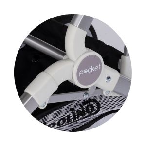 CHIPOLINO детска количка  POCKET , ЛАТЕ