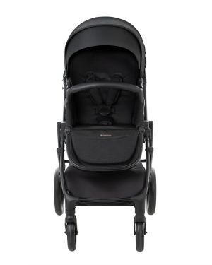 Комбинирана количка 2в1 с кош за новородено Thea Black 