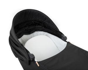 Комбинирана количка 2в1 с кош за новородено Thea Black 