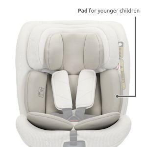 Стол за кола с опорен крак - SOLARIS i-Size IsoFix , GREEN