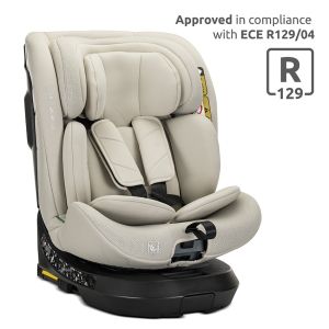 Стол за кола с опорен крак - SOLARIS i-Size IsoFix , PINK