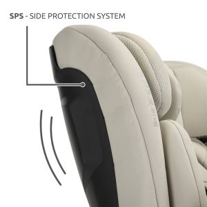 Стол за кола с опорен крак - SOLARIS i-Size IsoFix , PINK