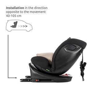 Стол за кола с опорен крак - CONCORD PRO i-Size IsoFix , GREY