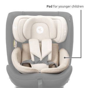 Стол за кола с опорен крак - CONCORD PRO i-Size IsoFix , BEIGE
