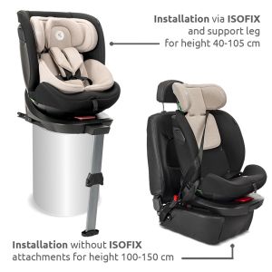 Стол за кола с опорен крак - CONCORD PRO i-Size IsoFix , BLUE