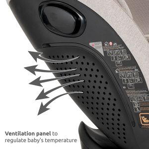 Стол за кола с опорен крак - PERSEUS  i-Size IsoFix , BEIGE