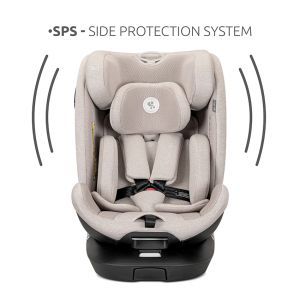 Стол за кола с опорен крак - PERSEUS  i-Size IsoFix , GREY