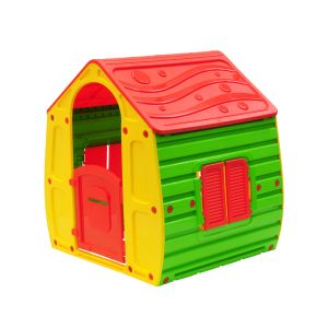ДЕТСКА КЪЩА за игра MAGICAL HOUSE , ЖЪЛТА