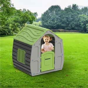 ДЕТСКА КЪЩА за игра MAGICAL HOUSE , СИВА