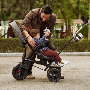 KinderKraft ASTON 2 PLUS триколка СИВА