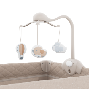 KinderKraft LEODY UP сгъваемa кошара + аксесоари , BEIGE