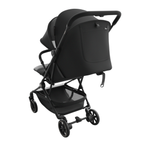 KinderKraft NEBO бебешка количка MIDNIGHT BLACK