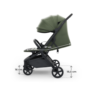 Kinderkraft NUBI 3 бебешка количка MYSTIC GREEN