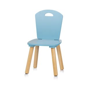 КОМПЛЕКТ МАСА С ДВА СТОЛА MDF , СИНИ
