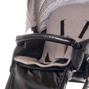 ДЕТ. КОЛИЧКА RIMINI CLASSIC +ЧАНТА , STEEL GREY