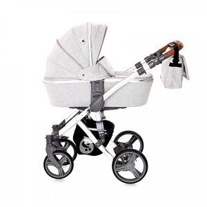 ДЕТ. КОЛИЧКА RIMINI CLASSIC +ЧАНТА , STEEL GREY