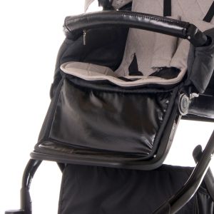 ДЕТ. КОЛИЧКА RIMINI CLASSIC +ЧАНТА , STEEL GREY