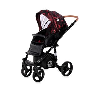ДЕТ. КОЛИЧКА RIMINI CLASSIC +ЧАНТА , RUBY RED & BLACK