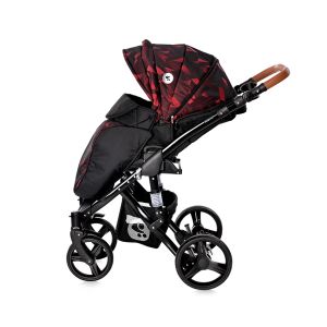 ДЕТ. КОЛИЧКА RIMINI CLASSIC +ЧАНТА , RUBY RED & BLACK