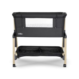 Мини кошара MILLIE с падаща преграда , BLACK /wooden/