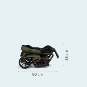 Tutis VIVA 6+ Leather бебешка количка 2в1 086 Vanila