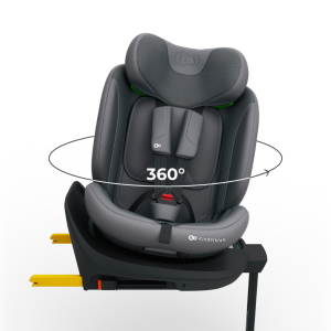 KinderKraft I-360 2 PLUS столче за кола СИВО