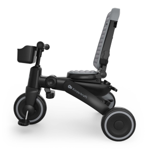 KinderKraft JAZZ 3 сгъваема триколка СИВА