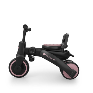 KinderKraft JAZZ 3 сгъваема триколка РОЗОВА