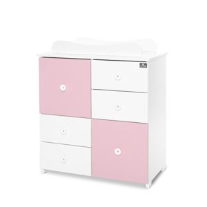 ШКАФ ЦВЯТ , БЯЛО/ORCHID PINK-2BOX