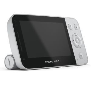 Philips Avent - Дигитален видеомонитор SCD953/26 с Full HD камера с нощно виждане, 120° широкоъгълен обектив, 4,3 инча цветен LCD екран, връзка с мобилно приложение