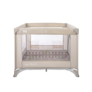 Кошара за игра 100х100см. MY PLACE с покрив , BEIGE