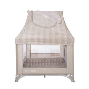 Кошара за игра 100х100см. MY PLACE с покрив , BEIGE