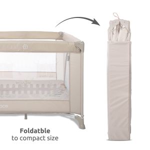 Кошара за игра 100х100см. MY PLACE с покрив , BEIGE
